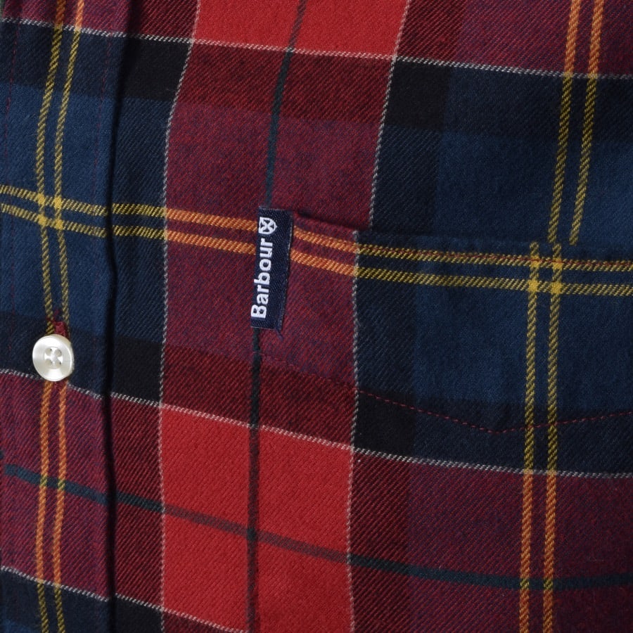 Alternative Image for ProductBarbour Tartan 9 Check Shirt Red3